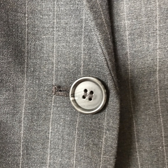 Halogen pinstripe blazer. - Picture 3 of 8